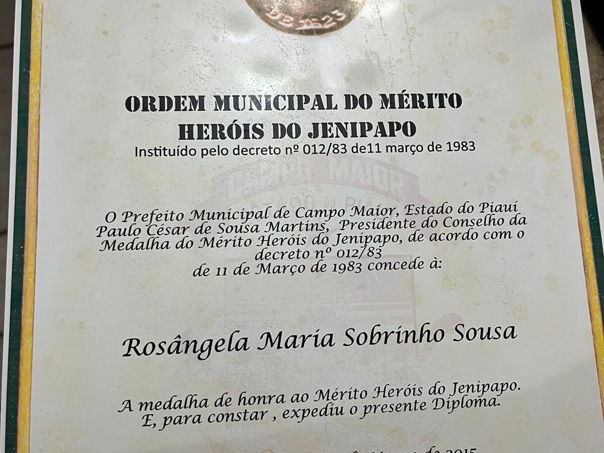 Ordem municipal do mérito heróis do jenipapo